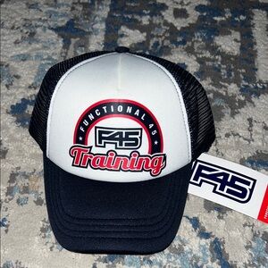 F45 Training Navy and White Cap